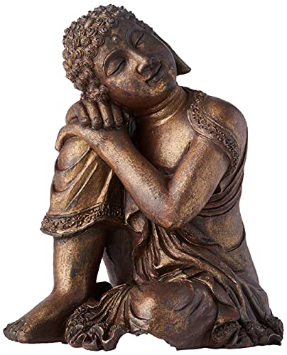 Rosewood 91488 Aquaristik-Ornament ruhender Buddha von Blue Ribbon