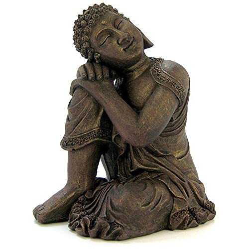 Rosewood 91488 Aquaristik-Ornament ruhender Buddha von Blue Ribbon