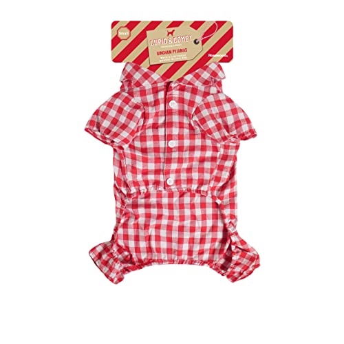 Rosewood Festlicher Gingham-Schlafanzug, Größe M, superweiche Baumwolle, PJ's für Hunde, 55 cm Rosewood Festlicher Gingham-Schlafanzug, Größe M, superweiche Baumwolle, PJ's für Hunde, 55 cm von Rosewood