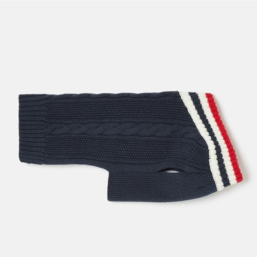 Rosewood Joules Dawson Strickpullover für Hunde, Größe L, waschbar, warm und bequem, Winterpullover für große Hunde, Marineblau von Rosewood