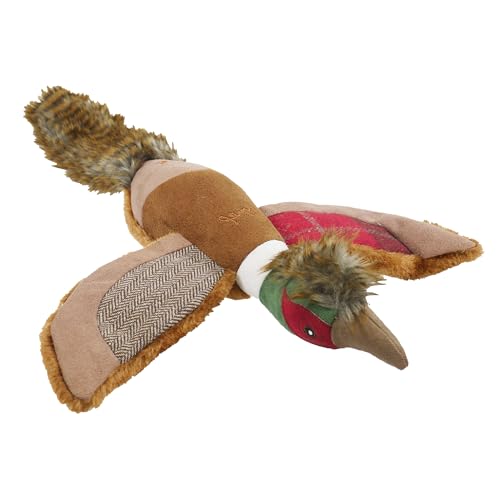 Rosewood Joules Quietschendes weiches Plüsch-Fasan, interaktives Trainingsspielzeug für Hunde, 46 x 36 cm Rosewood Joules Quietschendes weiches Plüsch-Fasan, interaktives Trainingsspielzeug für Hunde, 46 x 36 cm von Rosewood