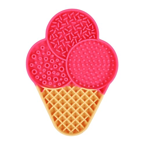 Rosewood Kühlende Eiscreme Leckmatte für Hunde und Katzen - Sommer Licky Mat mit Saugnäpfen, Einfrieren für einen kühlenden Leckerbissen, Slow Feeder, Lindert Langeweile von Rosewood