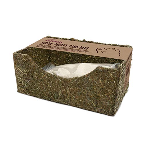 Rosewood Naturals Rollin' Sandbad für Nager, mit 350 g Sepiolithsand, für Rennmäuse, Hamster & Degus Rosewood Naturals Rollin' Sandbad für Nager, mit 350 g Sepiolithsand, für Rennmäuse, Hamster & Degus von Rosewood