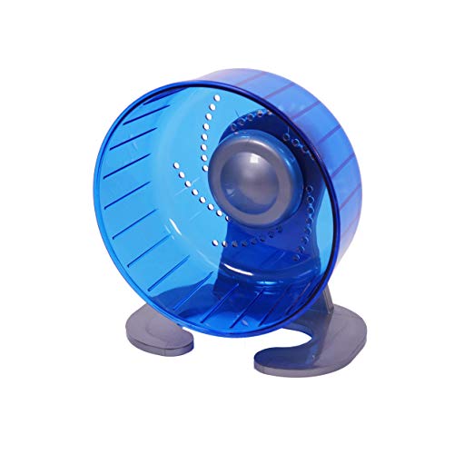 Rosewood Pico Laufrad für Hamster, mit Ständer, Blau von Rosewood