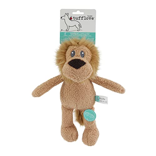 Rosewood Tufflove Löwe Hundespielzeug, mittelgroß, robust, für mittelgroße bis große Hunde, Braun Rosewood Tufflove Löwe Hundespielzeug, mittelgroß, robust, für mittelgroße bis große Hunde, Braun von Rosewood