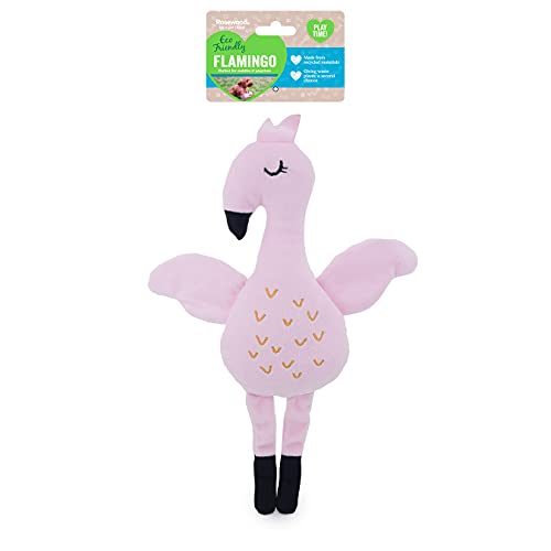 Rosewood Umweltfreundliches Plüsch-Flamingo-Hundespielzeug mit Quietscher, aus recycelten Kunststoffflaschen, gemischt Rosewood Umweltfreundliches Plüsch-Flamingo-Hundespielzeug mit Quietscher, aus recycelten Kunststoffflaschen, gemischt von Rosewood