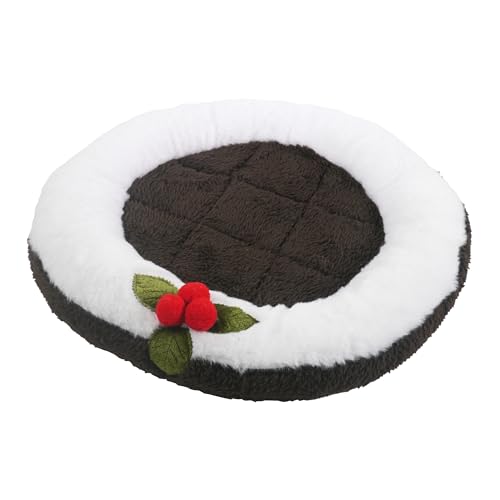 Rosewood Cupid & Comet Pudding Kuschelbett für Kleintiere - Weihnachtspudding-Design, kleine Haustierbettmatte für Meerschweinchen, Kaninchen und Frettchen, Schoßpolster zur Fellpflege, waschbar Rosewood Cupid & Comet Pudding Kuschelbett für Kleintiere - Weihnachtspudding-Design, kleine Haustierbettmatte für Meerschweinchen, Kaninchen und Frettchen, Schoßpolster zur Fellpflege, waschbar von Rosewood