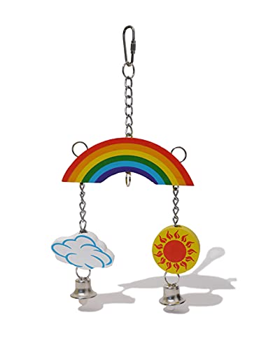Rosewood Woodies Rainbow Mobile, Aktivitätsspielzeug für Kleintiere Rosewood Woodies Rainbow Mobile, Aktivitätsspielzeug für Kleintiere von Rosewood