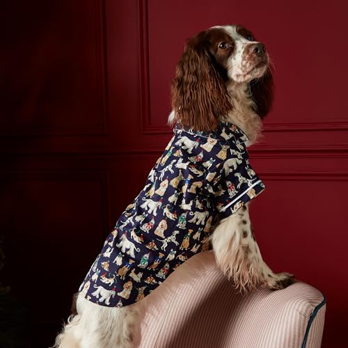 Rosewood x Joules Festlicher Weihnachtshunde-Pyjama, klein - gemütliches Urlaubs-Hunde-Outfit, Bequeme Weihnachts-Hundekleidung, perfekt für den Winter, stilvolles Haustiergeschenk Rosewood x Joules Festlicher Weihnachtshunde-Pyjama, klein - gemütliches Urlaubs-Hunde-Outfit, Bequeme Weihnachts-Hundekleidung, perfekt für den Winter, stilvolles Haustiergeschenk von Rosewood
