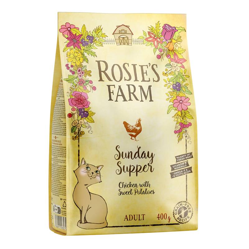 400 g Rosie's Farm Adult zum Sonderpreis! - Huhn mit Süßkartoffeln von Rosie's Farm