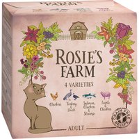 Probierpaket Rosie's Farm Adult 4 x 100 g - Mix (4 Sorten gemischt) von Rosie's Farm