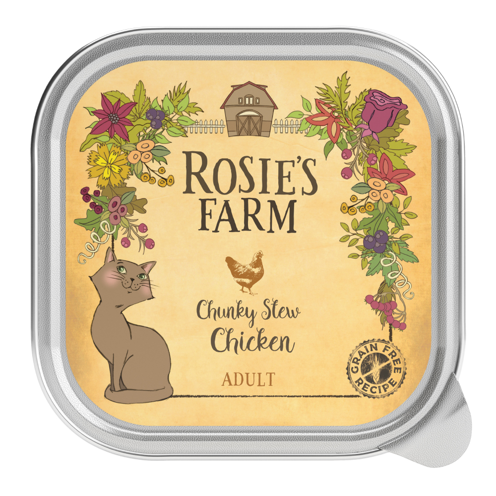 Rosie's Farm Adult 16 x 100 g zum Sonderpreis! - Huhn Rosie's Farm Adult 16 x 100 g zum Sonderpreis! - Huhn von Rosie's Farm