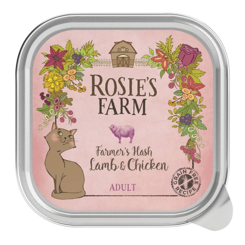 Rosie's Farm Adult 16 x 100 g zum Sonderpreis! - Lamm & Huhn von Rosie's Farm
