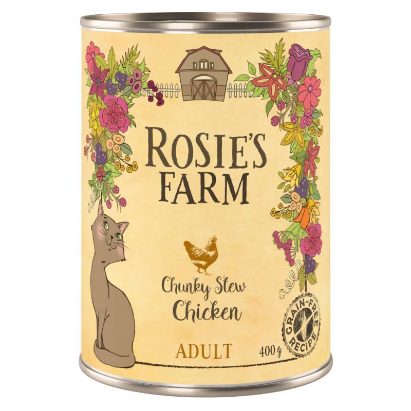 Rosie's Farm Adult 6 x 400 g - Huhn von Rosie's Farm