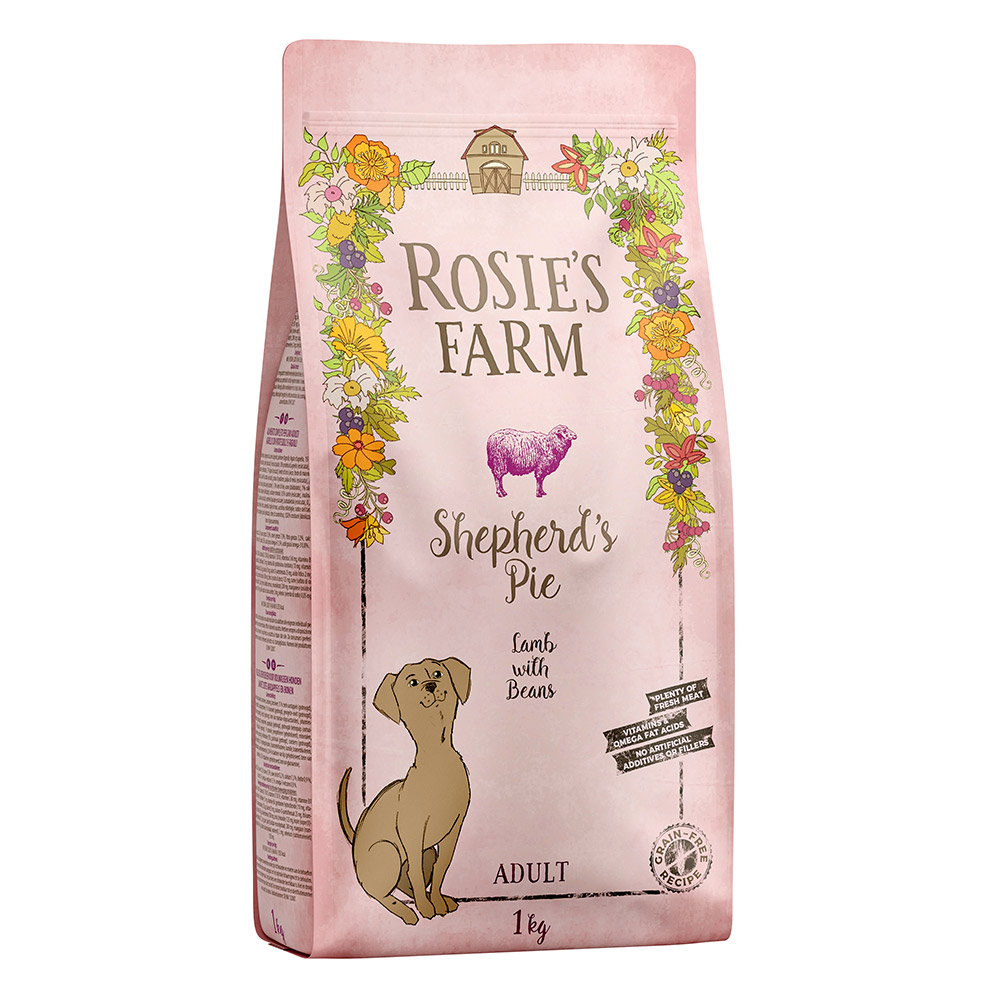Rosie's Farm - Lamm mit Süßkartoffeln und Bohnen - Sparpaket: 5  x 1 kg von Rosie's Farm