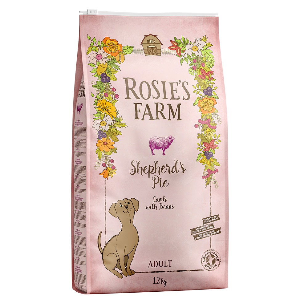 Rosie's Farm - Lamm mit Süßkartoffeln und Bohnen - Sparpaket: 2 x 12 kg von Rosie's Farm