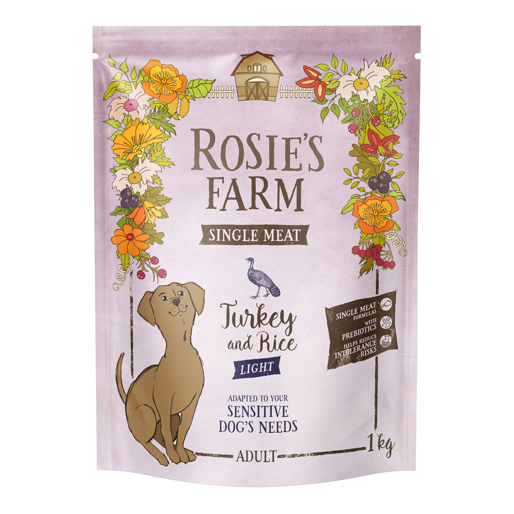 Rosie's Farm Single Meat Light Pute mit Reis - 1 kg von Rosie's Farm