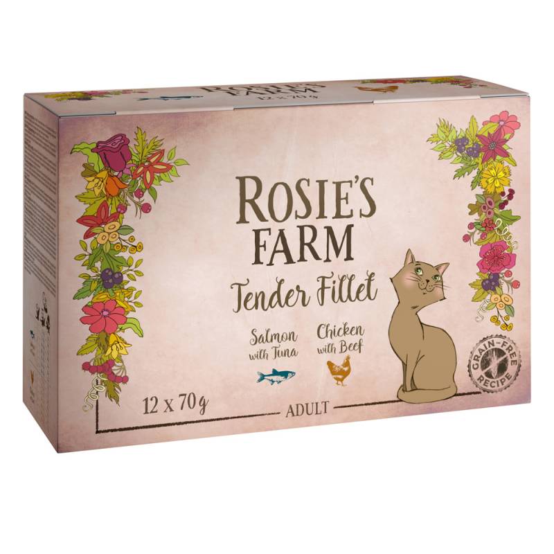 Rosie's Farm Tender Filet 24 x 70 g - Mix (2 Sorten) von Rosie's Farm