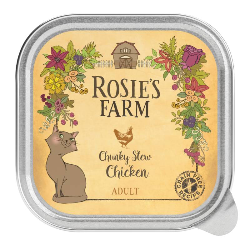 Sparpaket Rosie's Farm Adult 32 x 100 g - Huhn von Rosie's Farm