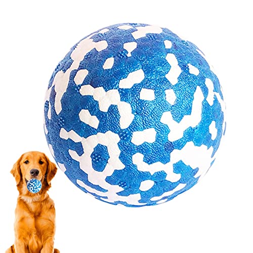 Rosixehird Bälle für Hunde | Interaktives Kauspielzeug zu Zahnen von Welpen | Hunde-Kauspielzeug, Hütebälle, federnder, schwebender Wurfball, für kleine, mittelgroße und große Hunde, Aggressive von Rosixehird