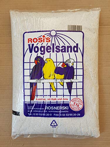 Rosis Vogelsand Fein 5 kg Rosis Vogelsand Fein 5 kg von Rosnerski Sand