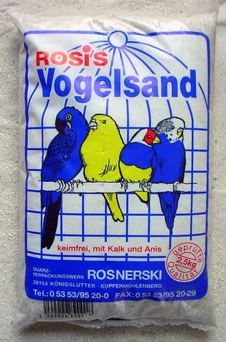 10er Pack Vogelsand 2,5kg von Naisee