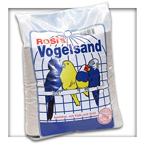 Vogelsand weiss 25kg Vogelsand weiss 25kg von Rosnerski