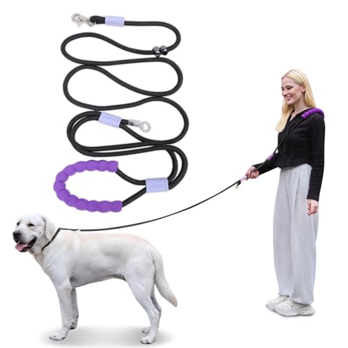 Händefreie Hundeleine, 2,5 m lange Hundetrainingsleine, verstellbarer Hunde-Gürtel mit bequemem Schaumstoffgriff, für Spaziergänge, Joggen und Laufen Händefreie Hundeleine, 2,5 m lange Hundetrainingsleine, verstellbarer Hunde-Gürtel mit bequemem Schaumstoffgriff, für Spaziergänge, Joggen und Laufen von Rosvola