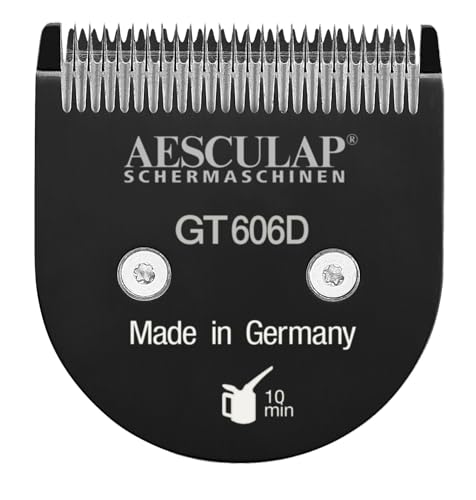 Rotschopf24 Aesculap Scherkopf GT606D Premium mit DLC Beschichtung für Akkurata und Akkurata 2 (GT405 / GT407), sowie Vega und Vega 2 (GT410 / GT412). Schneidsatz, Ersatzscherkopf, Ersatzschneidsatz. von Rotschopf24