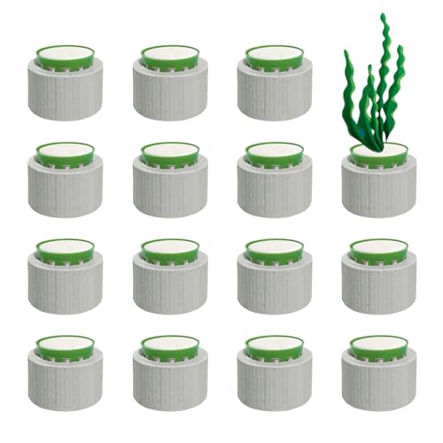Roucerlin 15-Pack Aquarium Pflanzengewichte, Pflanzengewichte für Fischtank, Anti-Floating Aquatic Fixed Ring Aquarium Anker für Landschaft Dekoration Zubehör Roucerlin 15-Pack Aquarium Pflanzengewichte, Pflanzengewichte für Fischtank, Anti-Floating Aquatic Fixed Ring Aquarium Anker für Landschaft Dekoration Zubehör von Roucerlin
