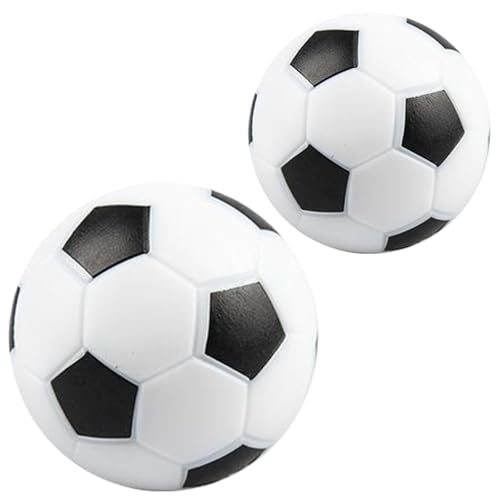 Rouloudun Mini Fußball Fischtank Dekorationen 2pcs Simulierte untergetauchte Aquariumdekor DIY Dekorative Schwarz -Weiß -Aquarium -Ornamente Fischtankzubehör Dekorationen von Rouloudun