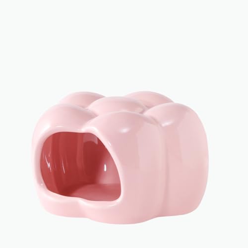 Hamsterversteck aus Keramik, süßes Sonnenblumenförmiges Hamsterhaus – waschbare Keramik-Meerschweinchen-Bettwäsche, Meerschweinchen-Versteck Mini-Hütte, Kleintierversteck Höhle, Käfigzubehör Hamsterversteck aus Keramik, süßes Sonnenblumenförmiges Hamsterhaus – waschbare Keramik-Meerschweinchen-Bettwäsche, Meerschweinchen-Versteck Mini-Hütte, Kleintierversteck Höhle, Käfigzubehör von Rowcay