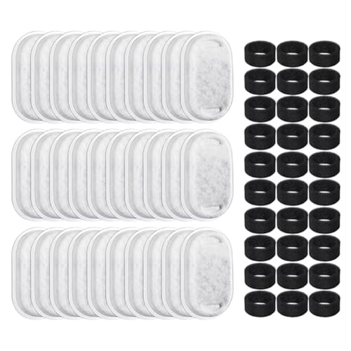 Roxvue 60er-Pack Filter für Katzentrinkbrunnen, Ersatzfilter für Katzentrinkbrunnen für Haustiertrinkbrunnen mit Einstellbarem Wasserdurchfluss Roxvue 60er-Pack Filter für Katzentrinkbrunnen, Ersatzfilter für Katzentrinkbrunnen für Haustiertrinkbrunnen mit Einstellbarem Wasserdurchfluss von Roxvue