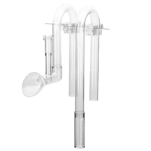Roxvue Aquarien EIN- und Auslassset Aquarium Einlauf-Auslaufrohr-Set Filterrohr Kit Fischtank Siebgerät Außenfilter von Roxvue