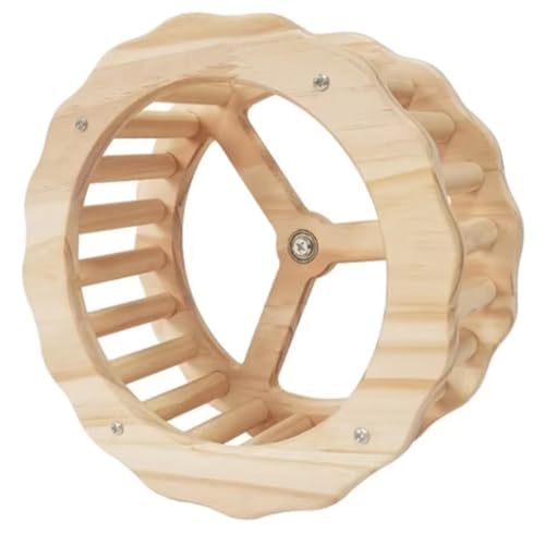 Roxvue Vogelkäfig-Sitzstange, Drehbares Rad, Spielzeug, Stehendes Rad, Haustiertraining, Vogelbedarf von Roxvue
