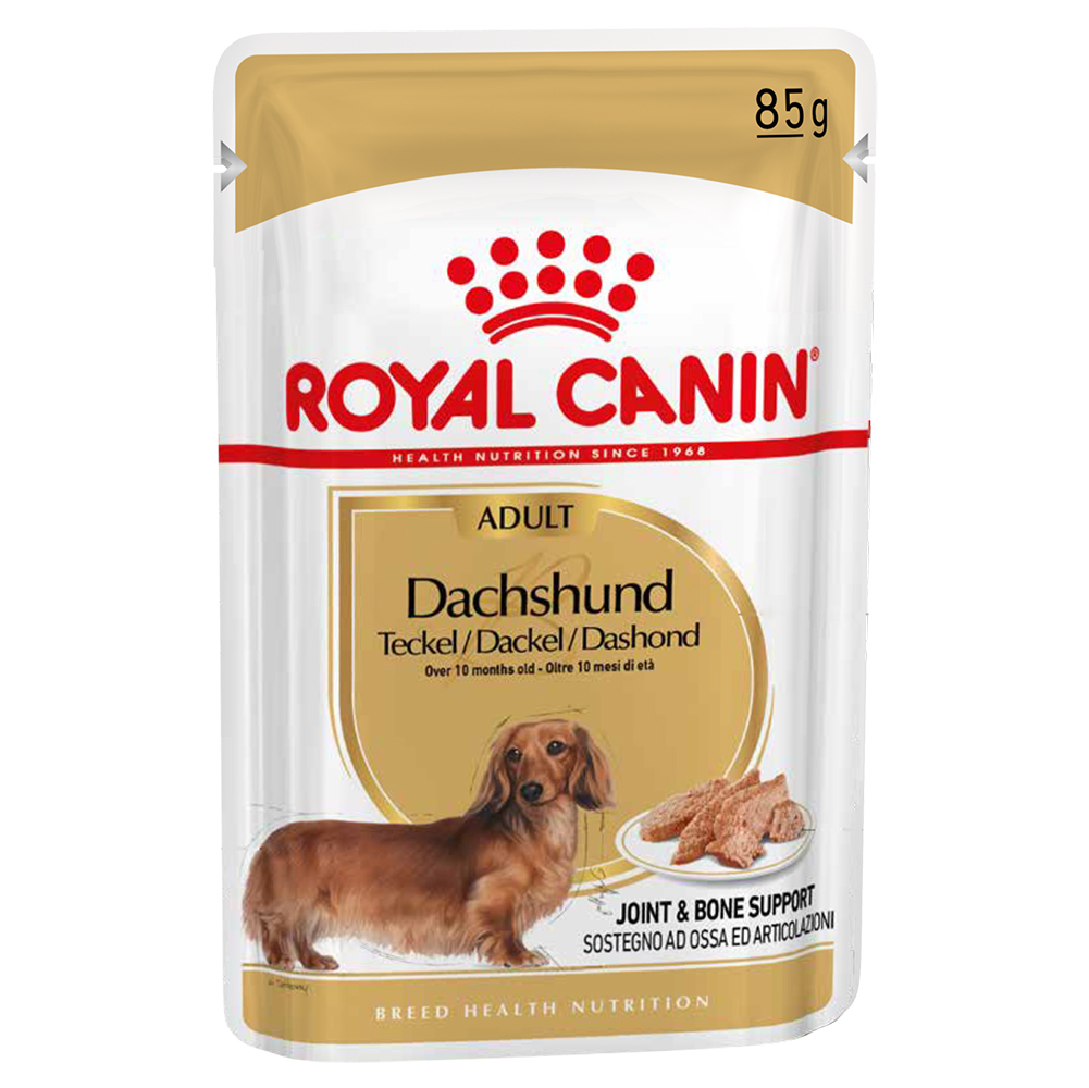 Royal Canin Breed Dachshund Mousse für Dackel  - 24 x 85 g von Royal Canin Breed