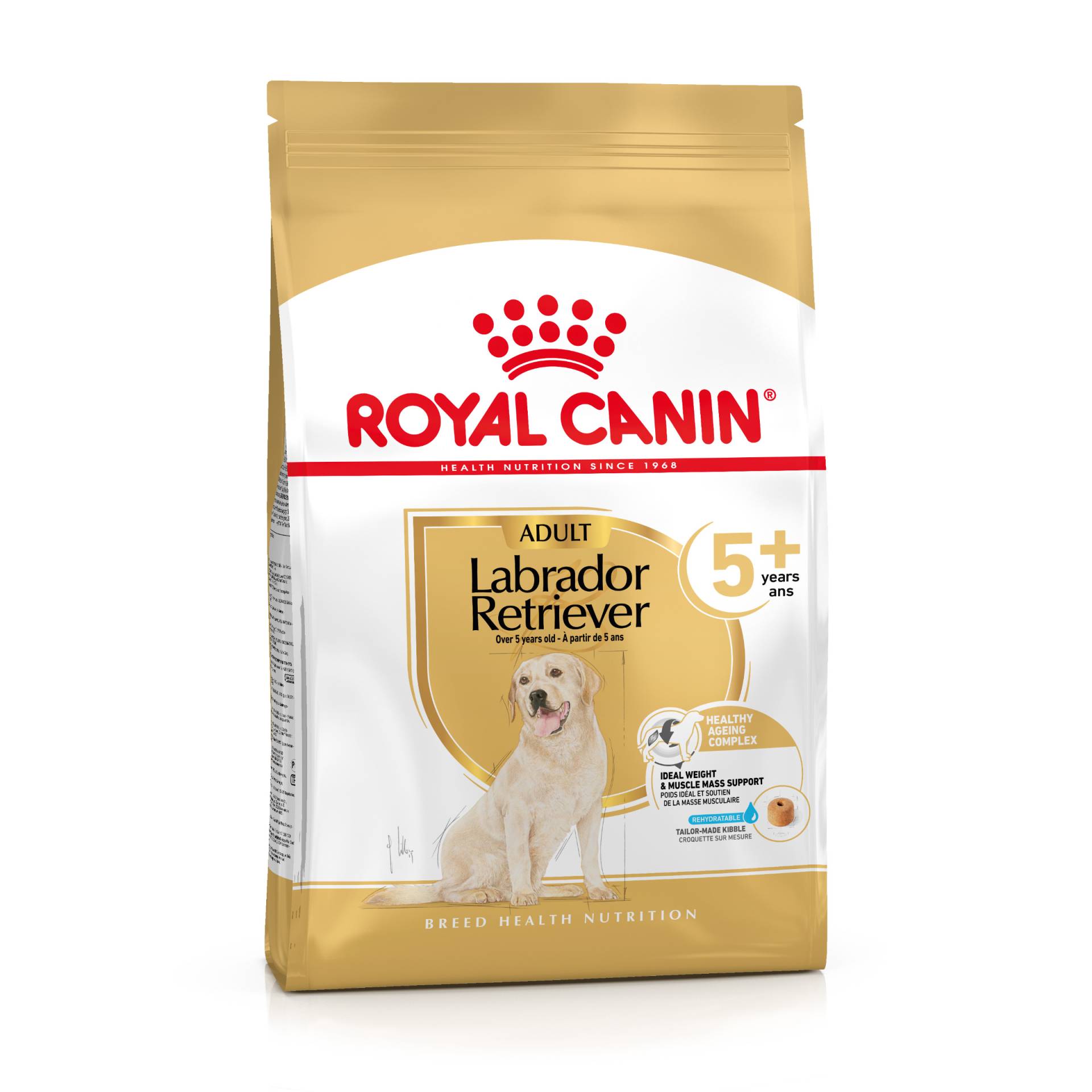 Royal Canin Breed Labrador Retriever Adult 5+ - Sparpaket: 2 x 12 kg von Royal Canin Breed