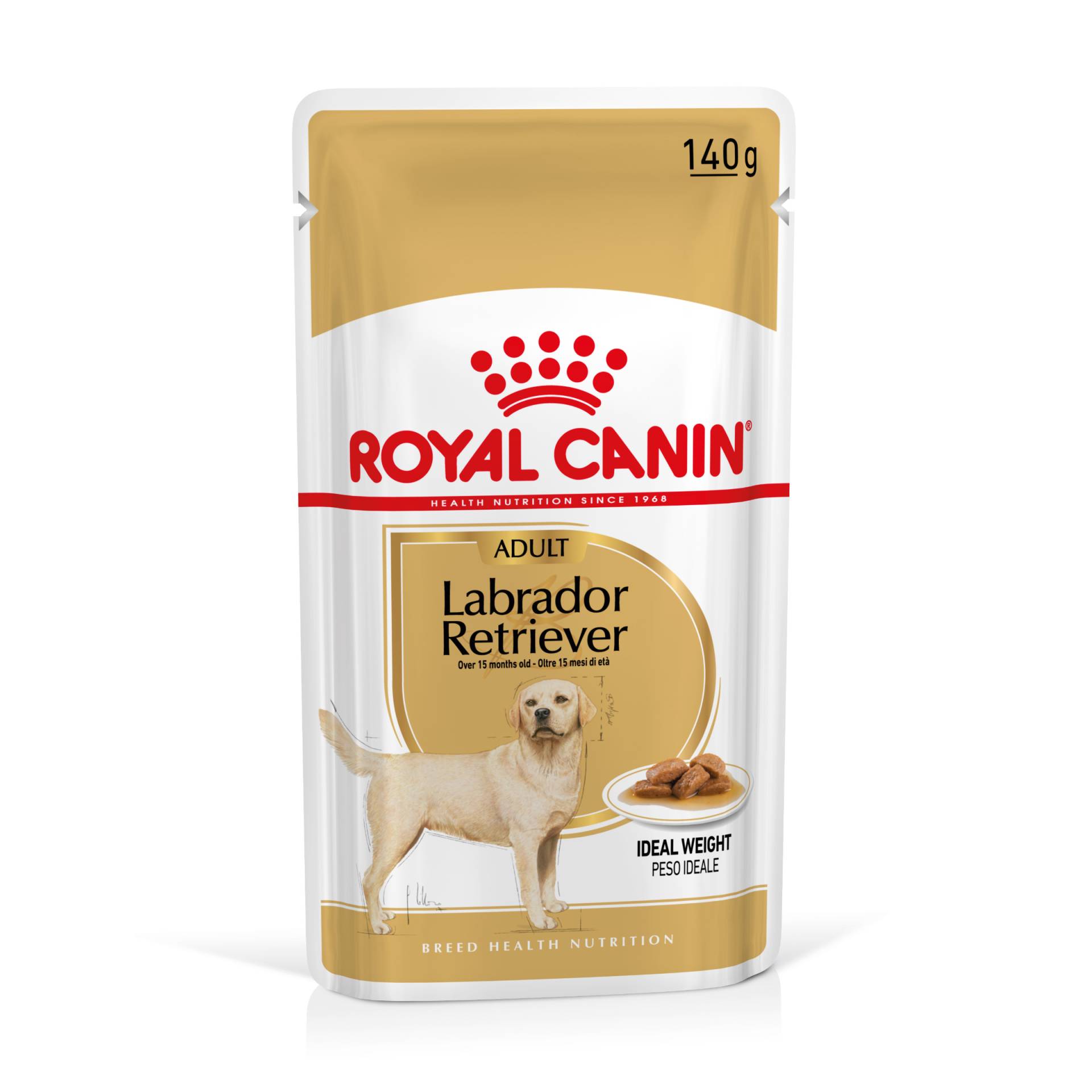 Royal Canin Labrador Retriever Adult in Soße - 10 x 140 g Royal Canin Labrador Retriever Adult in Soße - 10 x 140 g von Royal Canin Breed