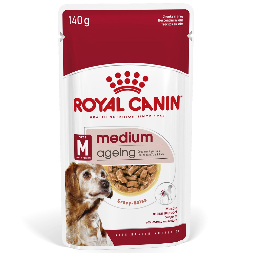 Royal Canin Medium Ageing 10+ in Soße - Sparpaket: 20 x 140 g von Royal Canin Size