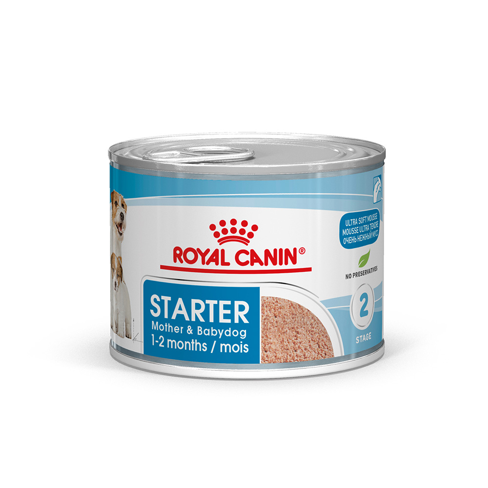 Royal Canin Starter Mother & Babydog Ultra Soft Mousse - Sparpaket: 96 x 195 g von Royal Canin Size