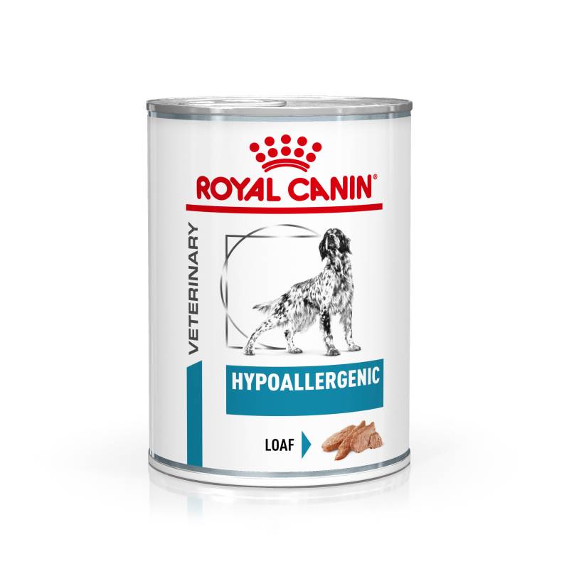 Royal Canin Veterinary Canine Hypoallergenic Mousse - 12 x 400 g von Royal Canin Veterinary Diet