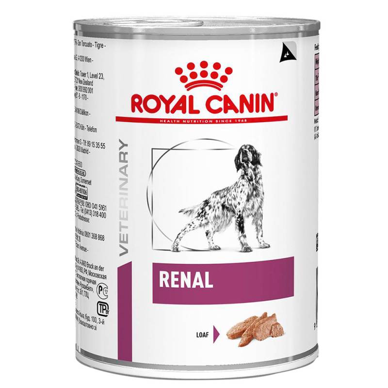 Royal Canin Veterinary Canine Renal Mousse - 12 x 410 g von Royal Canin Veterinary Diet