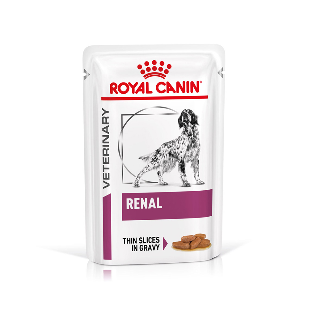 Royal Canin Veterinary Canine Renal in Soße - Sparpaket: 48 x 100 g von Royal Canin Veterinary Diet