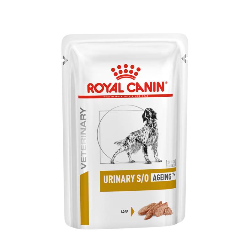 Royal Canin Veterinary Canine Urinary S/O Ageing 7+ Mousse - 12 x 85 g von Royal Canin Veterinary Diet