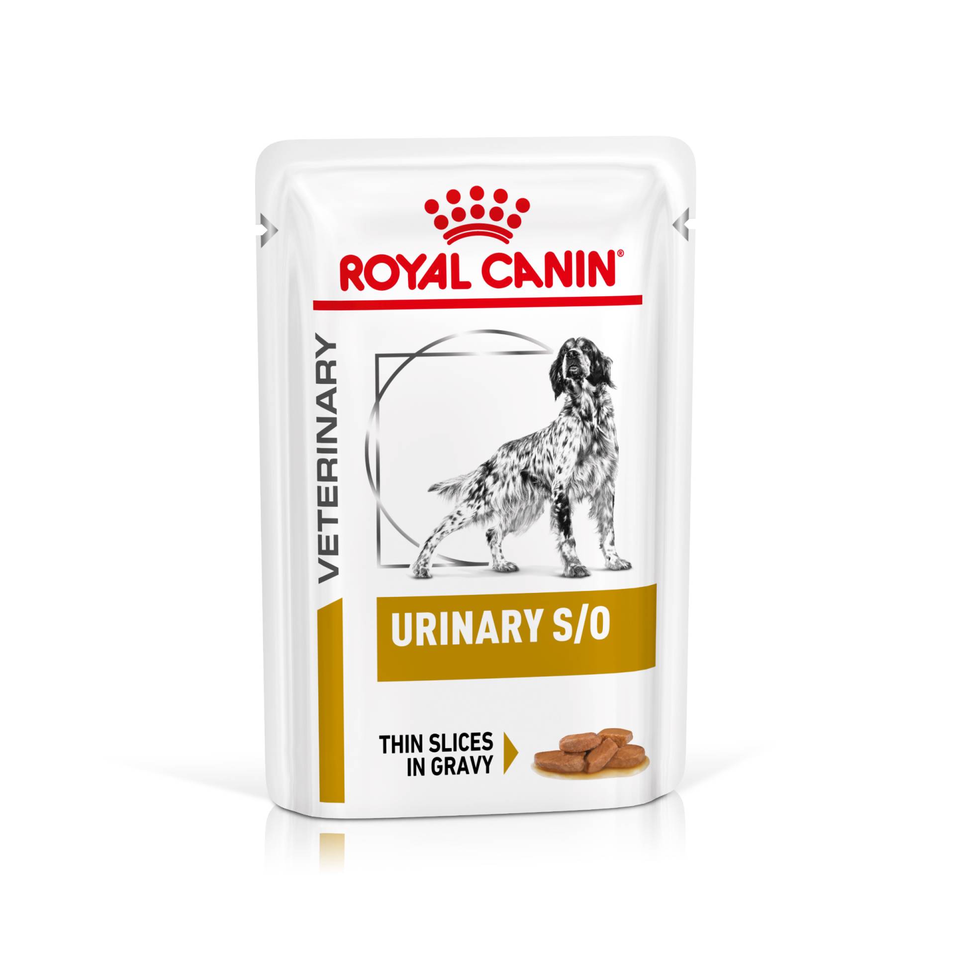 Royal Canin Veterinary Canine Urinary S/O in Soße - Sparpaket: 48 x 100 g von Royal Canin Veterinary Diet