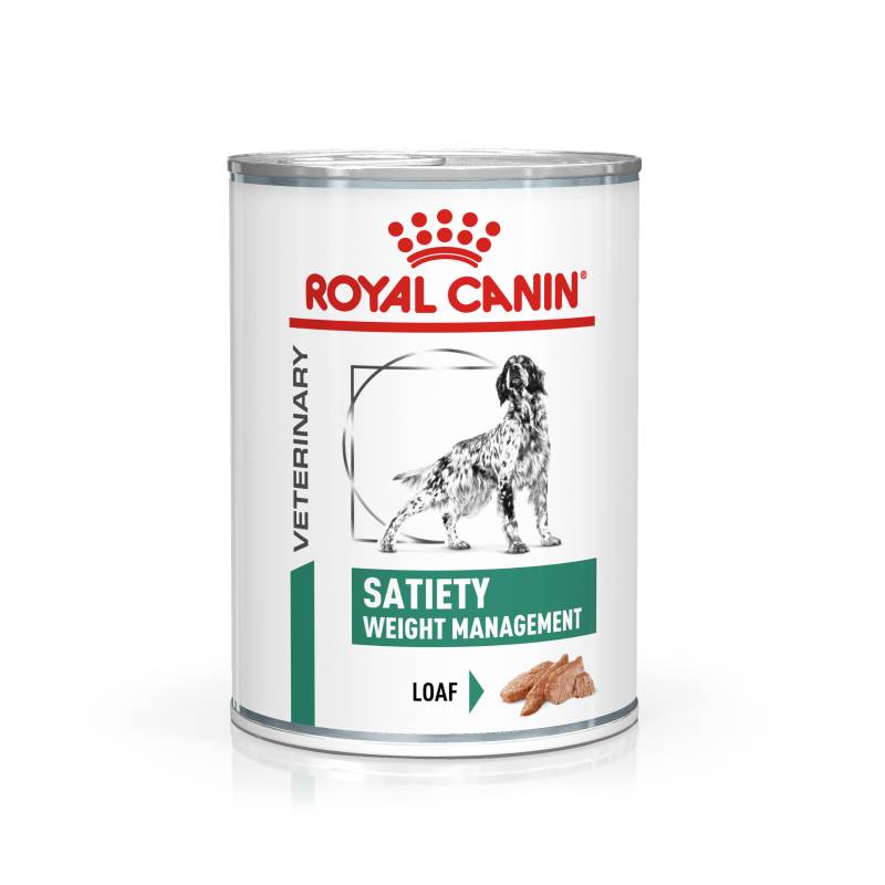 Royal Canin Veterinary Canine Satiety Weight Management Mousse -  Sparpaket: 12 x 410 g von Royal Canin Veterinary Diet