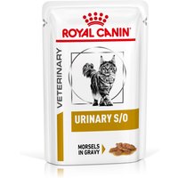 Royal Canin Veterinary Feline Urinary S/O in Soße oder Mousse - 24 x 85 g Häppchen in Sauce von Royal Canin Veterinary Diet