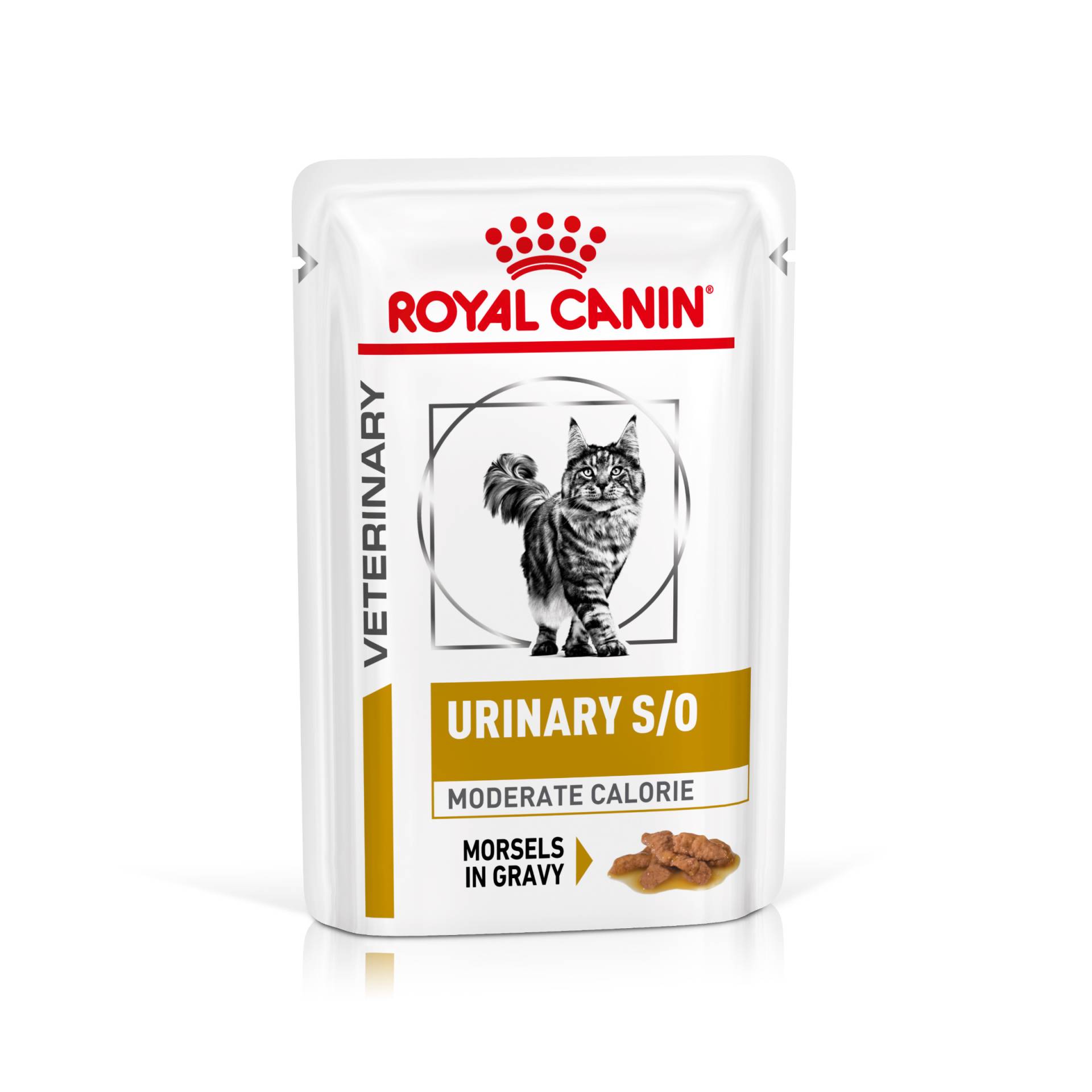 Royal Canin Veterinary Feline Urinary S/O Moderate Calorie in Soße - 12 x 85 g von Royal Canin Veterinary Diet