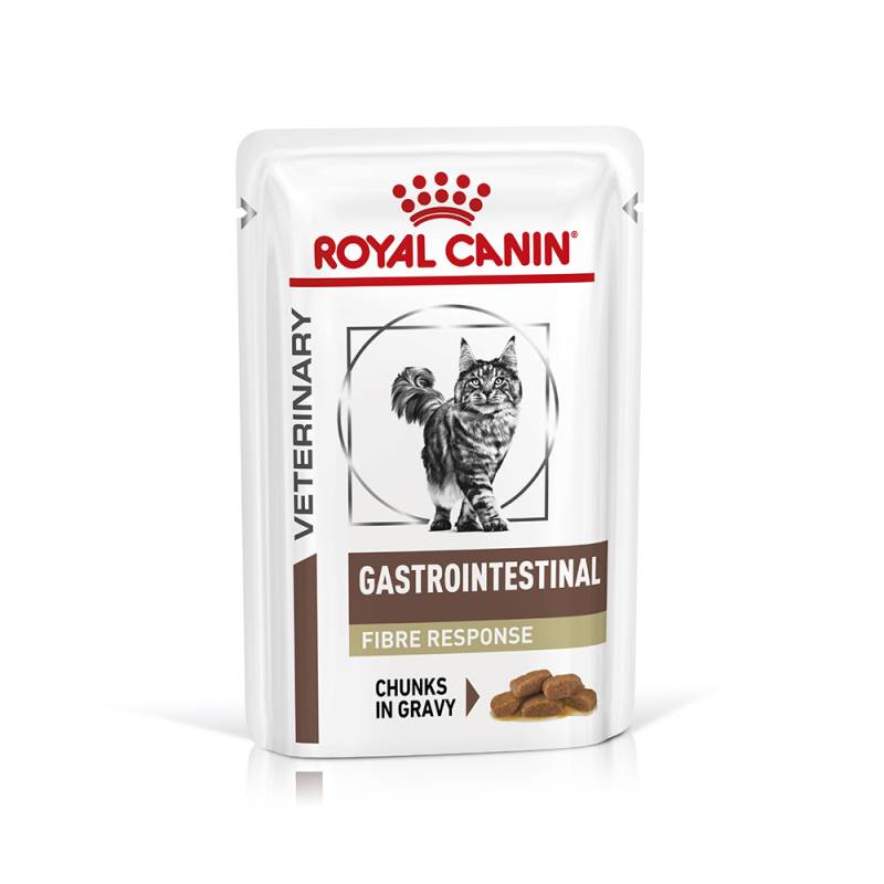 Royal Canin Veterinary Feline Gastrointestinal Fiber Response in Soße - Sparpaket: 24 x 85 g von Royal Canin Veterinary Diet