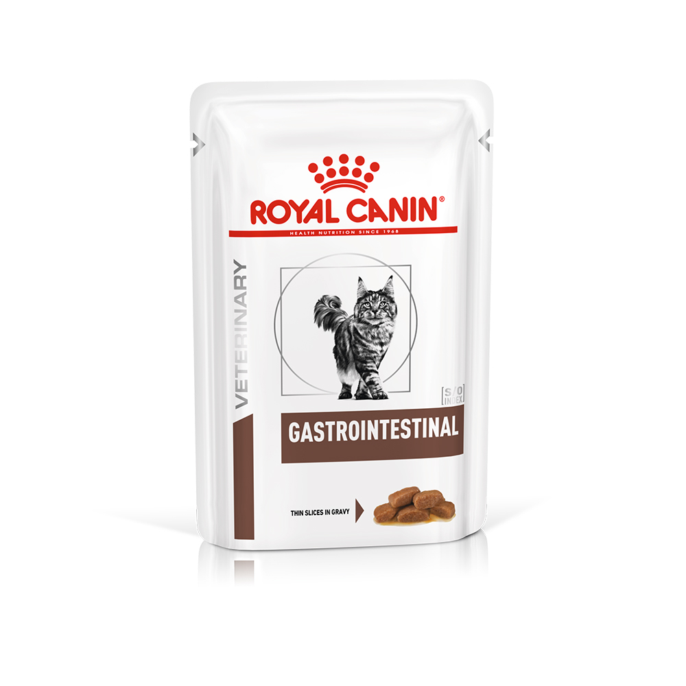 Royal Canin Veterinary Feline Gastrointestinal in Soße - Sparpaket: 48 x 85 g von Royal Canin Veterinary Diet